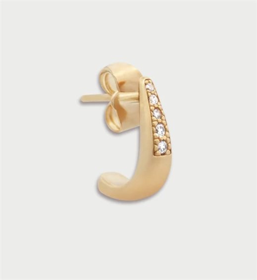 Mono orecchino Rue des Mille Donna in Lega metallica Zircone OR-039 M3 AU - OR-039 M3 AU